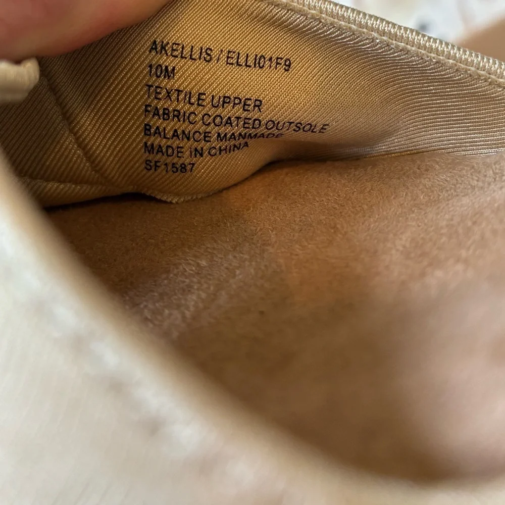 ANN KLEIN Ellis sandal wedge espadrille neutral summer party wedding sz 10 NWOB